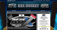 Desktop Screenshot of kbxhockey.com